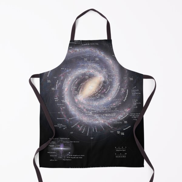 Item preview, **GERMAN** Milky Way Map HD (auf Deutsch) Karte der Milchstraße designed and sold by Pablo Carlos Budassi.