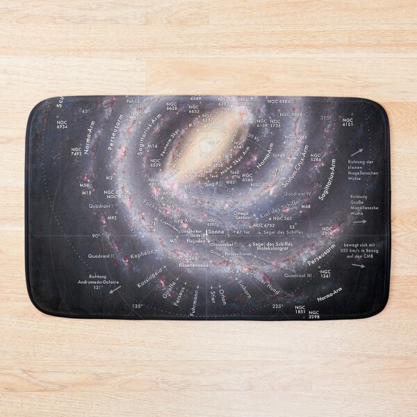 Item preview, **GERMAN** Milky Way Map HD (auf Deutsch) Karte der Milchstraße designed and sold by Pablo Carlos Budassi.
