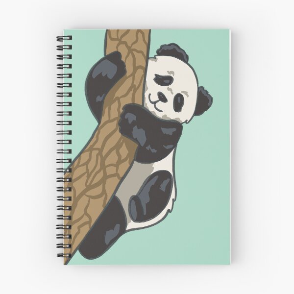 Item preview, Silly Panda Hanging From A Tree designed and sold by Danielle Seay.