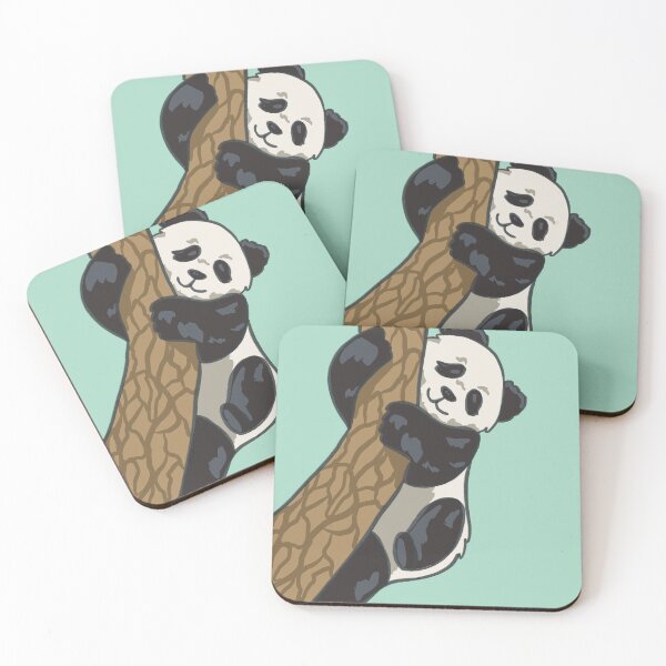 Item preview, Silly Panda Hanging From A Tree designed and sold by Danielle Seay.