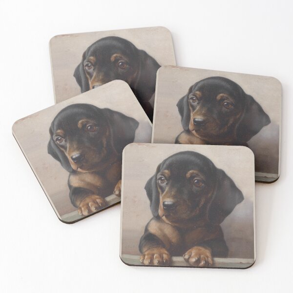 Item preview, Young Dachshund by Carl Reichert designed and sold by Amanda1775.