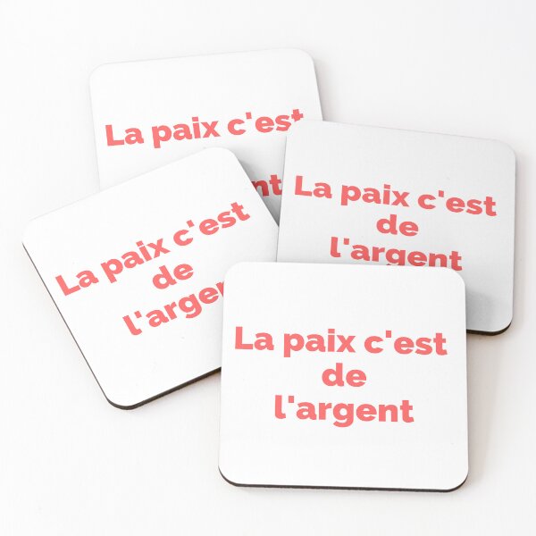 Aperçu de l'œuvre La paix c'est de l'argent créée et vendue par CyberWindow.