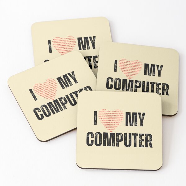 Item preview, In Love With My Computer designed and sold by SnarkyTeesMugs.