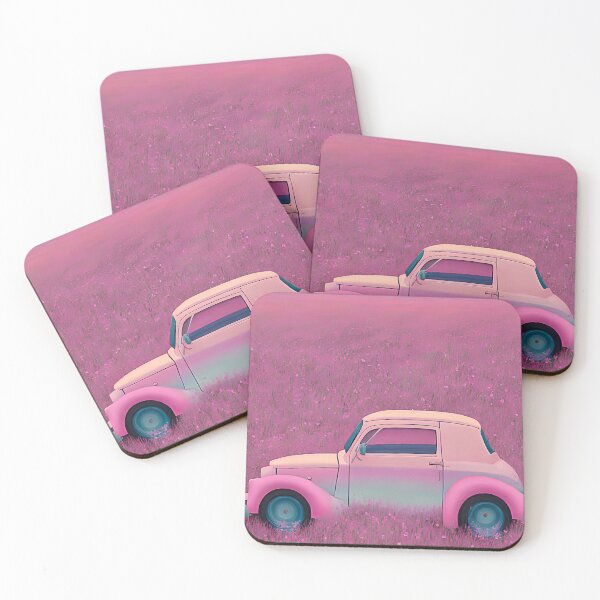 Item preview, Cute Pink Car designed and sold by Elisabeth Lucas.