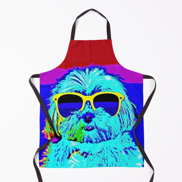 Item preview, Shi Tzu in style of an Andy Warhol painting designed and sold by AIK9Artwork.