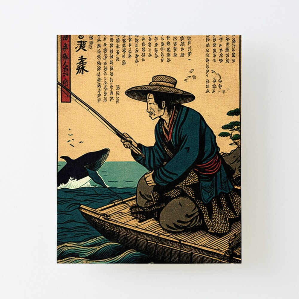  Samurai Warrior Fishing Gift for Men Fishing Rod and