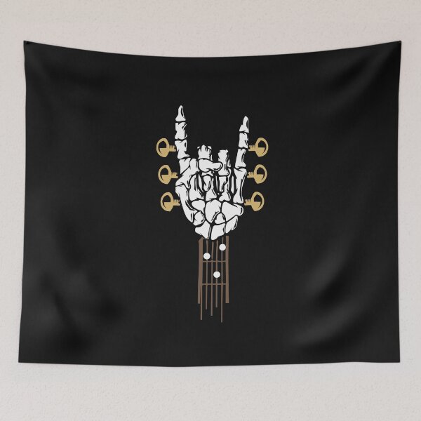 Item preview, Guitar Skeleton Hand Rock & Roll Guitar Neck Bones Accords  designed and sold by alenaz.