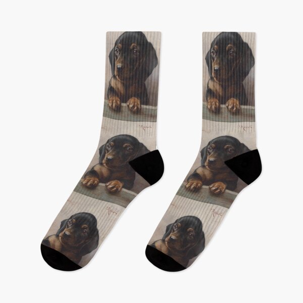 Item preview, Young Dachshund by Carl Reichert designed and sold by Amanda1775.