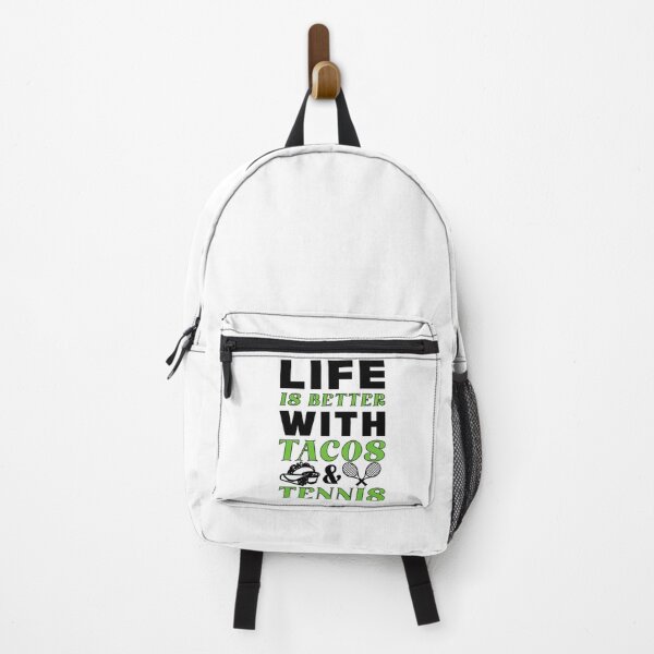 Item preview, Tennis Sports Design Life Is Better With Tacos and Tennis Graphic designed and sold by LadybugWreaths.