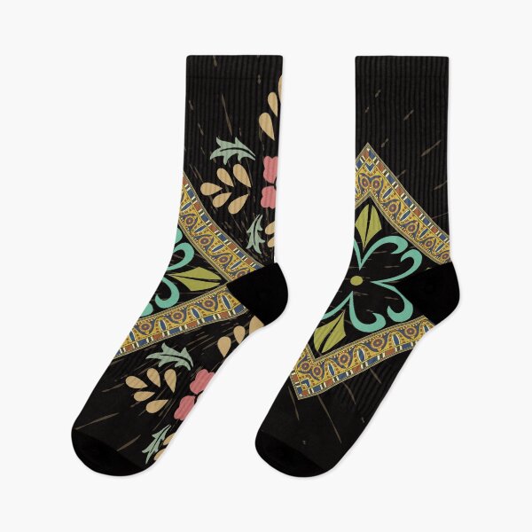 Item preview, geometric and floral design inspired by Moroccan Tiles designed and sold by mycloudzdesign.