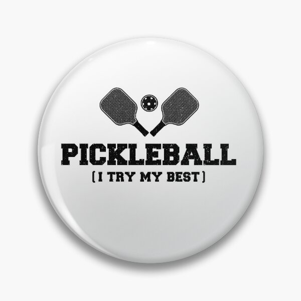 Item preview, Pickleball (I try my best) designed and sold by SammysTees.