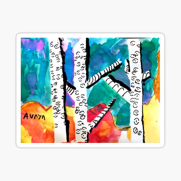 Auryn's Art - 3rd grade Sticker