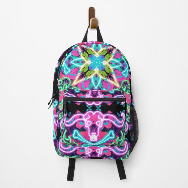 Item preview, Neon Mandala Flower Abstract designed and sold by Chatchot.
