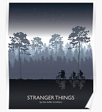 Stranger Things Tribute Art Poster