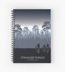 Cuaderno de espiral Cosas extrañas arte tributo