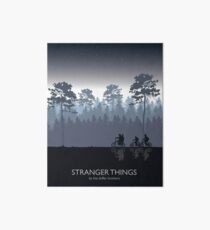 Stranger Things Tribute Art Art Board
