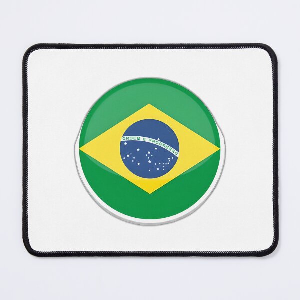 Item preview, Flag of Brazil Country designed and sold by VagalumeStore.