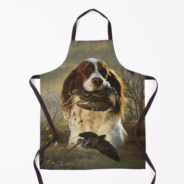 Item preview, A hunting dog with its game between its teeth designed and sold by TammyHunterArt.