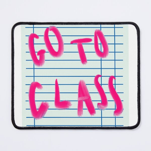 Item preview, "Go to class" on check designed and sold by Kate  Boone.