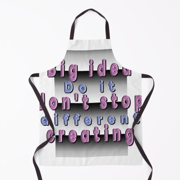 Item preview, Big idea Don't stop creating. Do it different. designed and sold by Dodern.