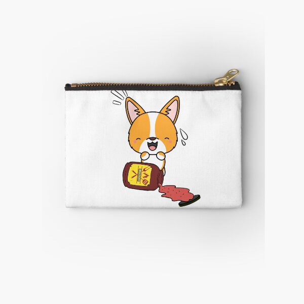 Item preview, Cute Corgi Spilled BBQ Sauce designed and sold by Pet Station.