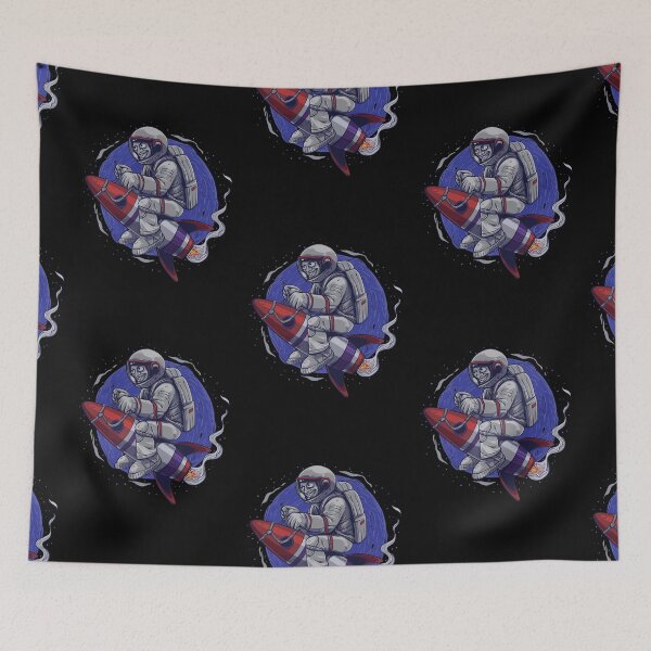 Item preview, Astronaut On Rocket designed and sold by kriitiika.