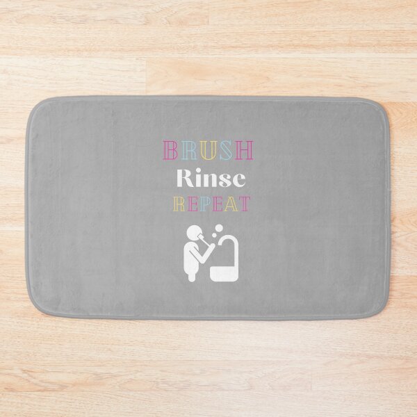 Item preview, Brush Rinse Repeat designed and sold by MrDentalTees.