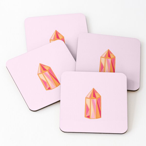 Item preview, Pink and orange crystal  designed and sold by hgrasel.