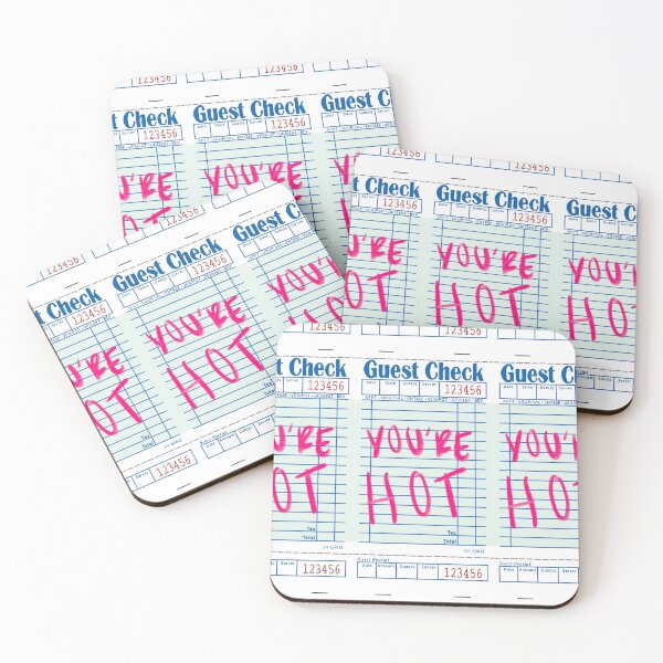 Item preview, “You’re hot” on check  designed and sold by Kate  Boone.