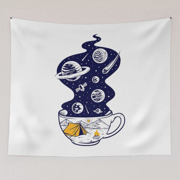 Item preview, coffee in the night  designed and sold by LillyHauser.