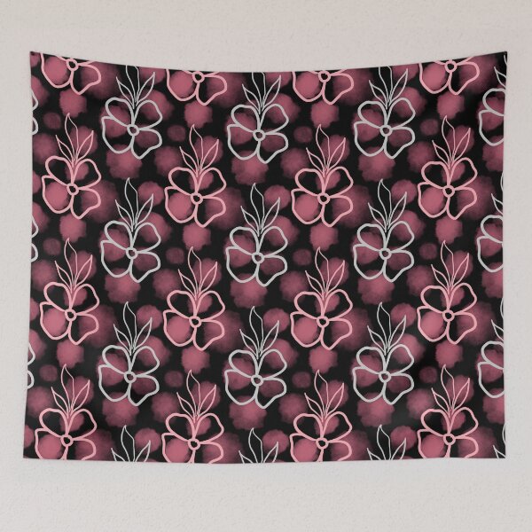 Item preview, Beautiful Vintage dark Floral Mixed Pattern designed and sold by patternologyy.