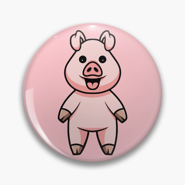 Item preview, Cute Pig Smiling designed and sold by cubbone.