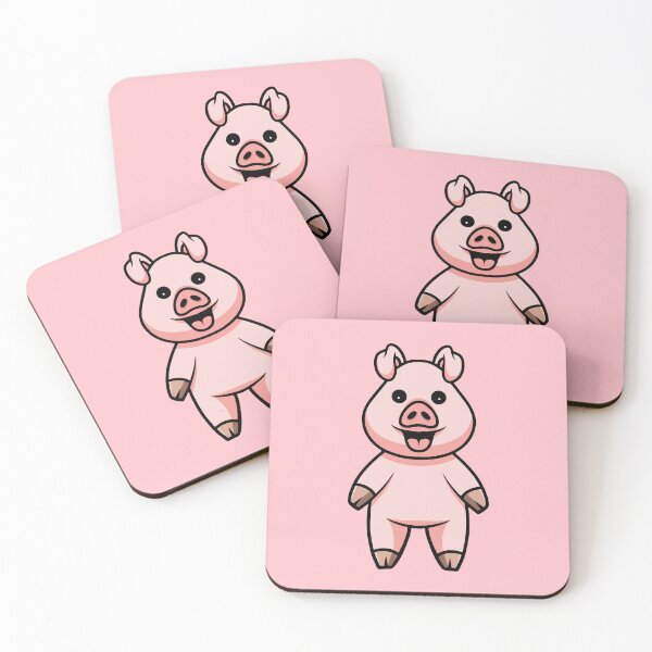 Item preview, Cute Pig Smiling designed and sold by cubbone.