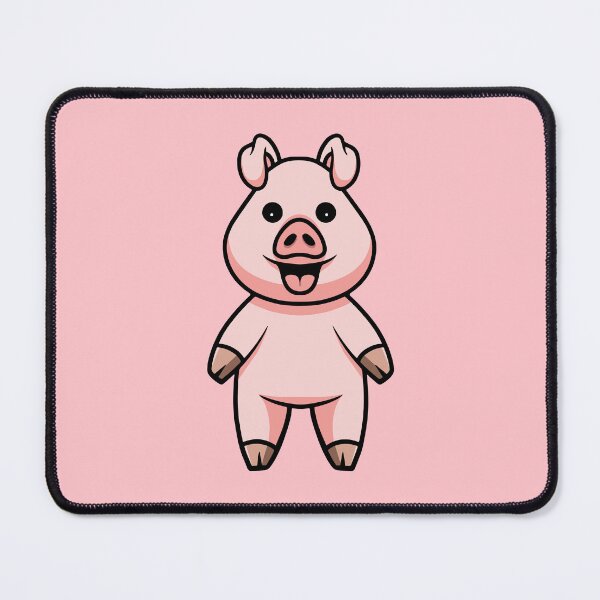 Item preview, Cute Pig Smiling designed and sold by cubbone.