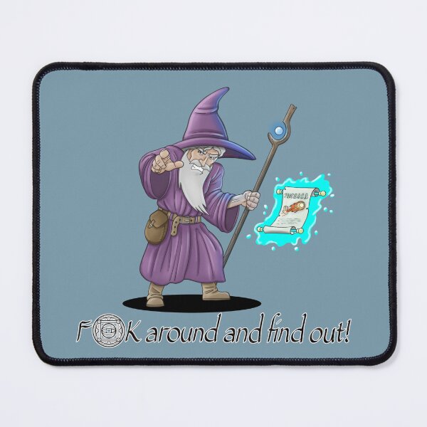 Item preview, Fed Up Wizard designed and sold by FunnyGuyTimmy.