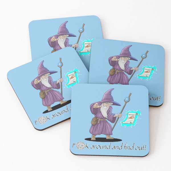 Item preview, Fed Up Wizard designed and sold by FunnyGuyTimmy.