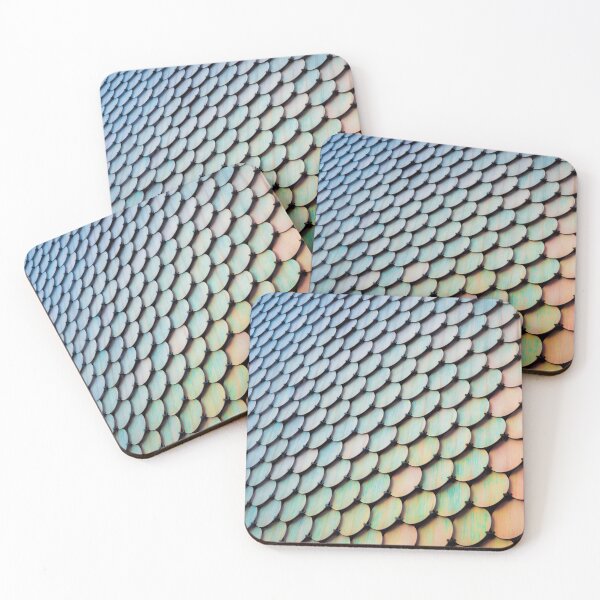 Item preview, Iridescent Rainbow Scaled Wall designed and sold by ajschokora.