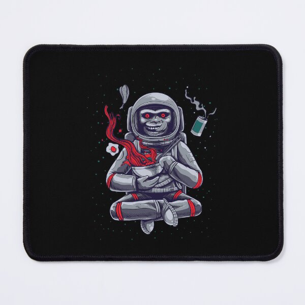 Item preview, Astronaut Monkey Eating Pho designed and sold by kriitiika.