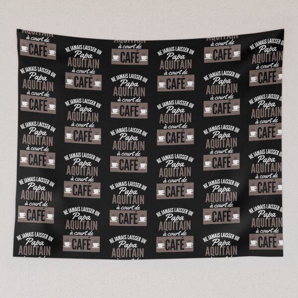Item preview, Humorous gift Papa Aquitaine Coffee designed and sold by RomualdGR.