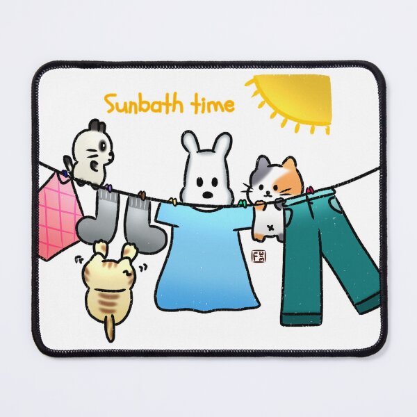 Item preview, Cat Lover | Dog Lover - Sunbath time designed and sold by FennyWijayaMomo.