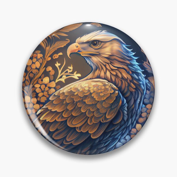 Item preview, Eagle and Flowers designed and sold by ArslanWorld.