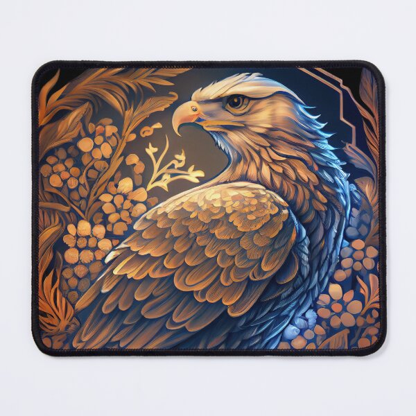 Item preview, Eagle and Flowers designed and sold by ArslanWorld.