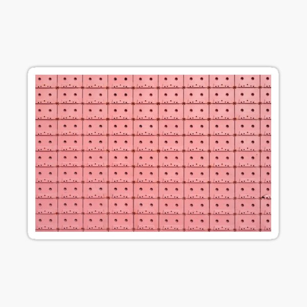 Pink Tape Cassettes Sticker