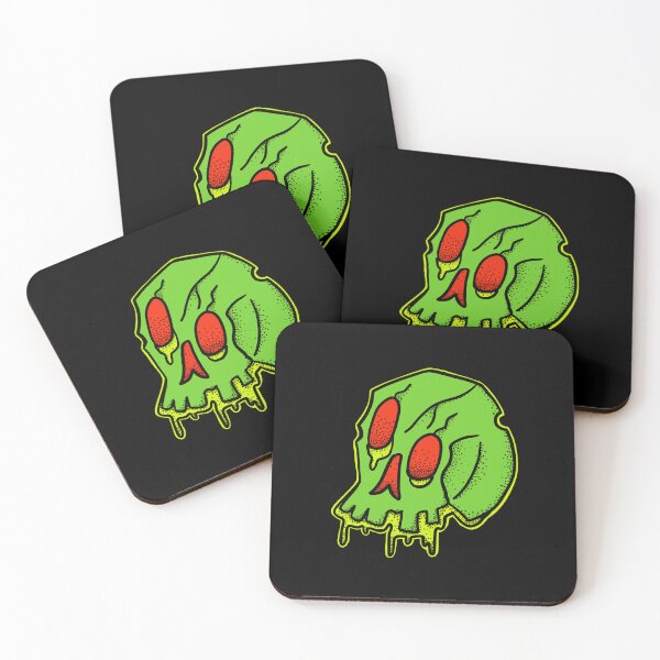 Item preview, Zombie skull tattoo designed and sold by X1810x.