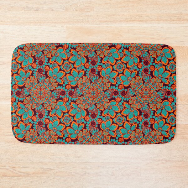 Item preview, Traditional Colorful Floral Pattern designed and sold by patternologyy.