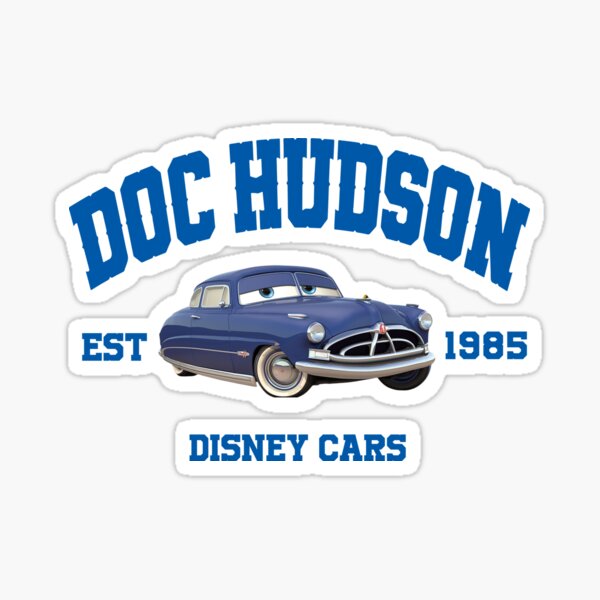 "Doc Hudson Est 1985" Sticker for Sale by AprilBerlin99 Redbubble