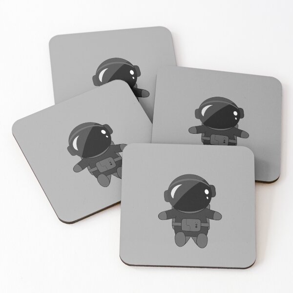 Item preview, Cute Black Astronaut  designed and sold by Myinsidethoughts.