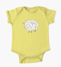 fluffy sheep One Piece - Short Sleeve