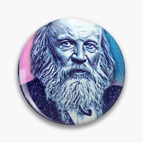 Item preview, Dimitri Mendeleev Artwork | Dimitri Mendeleev Portrait | Dimitri Mendeleev Wall Art  designed and sold by Suyogsonar25.