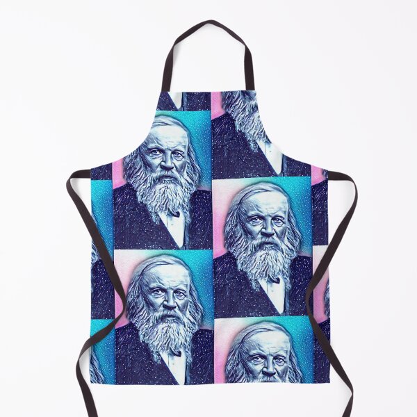Item preview, Dimitri Mendeleev Artwork | Dimitri Mendeleev Portrait | Dimitri Mendeleev Wall Art  designed and sold by Suyogsonar25.